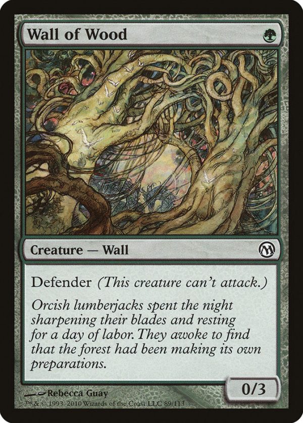 Wall of Wood [Duels of the Planeswalkers] Discount