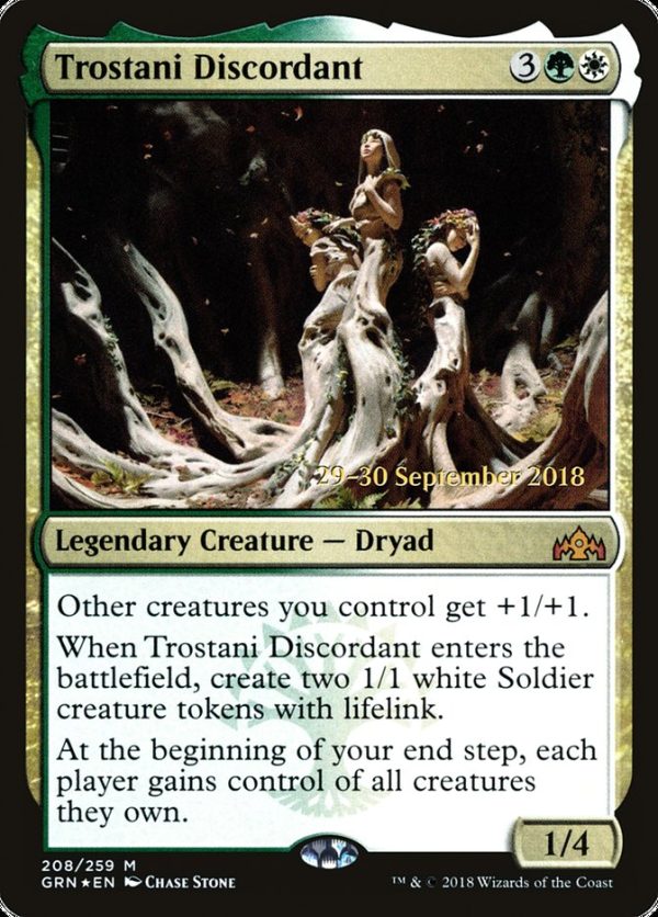 Trostani Discordant [Guilds of Ravnica Prerelease Promos] Online now