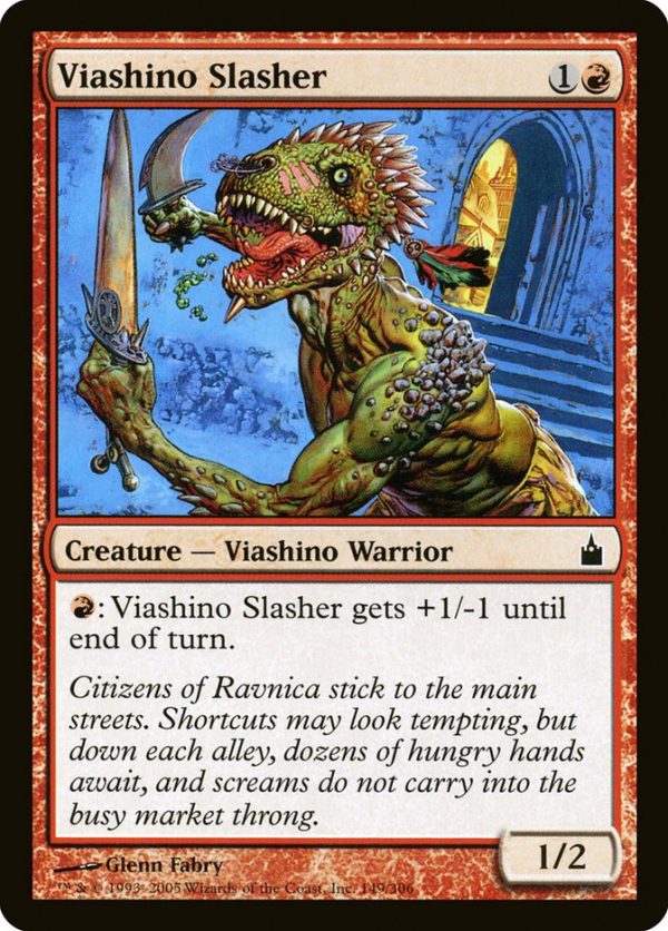 Viashino Slasher [Ravnica: City of Guilds] Supply