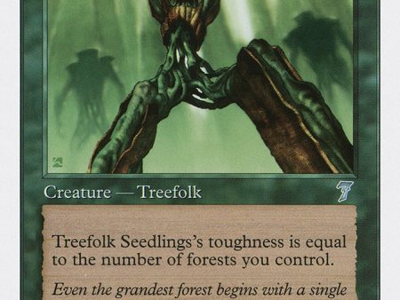 Treefolk Seedlings [Seventh Edition] Fashion