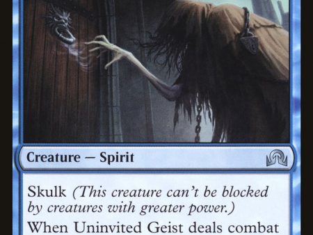 Uninvited Geist    Unimpeded Trespasser [Shadows over Innistrad] Cheap