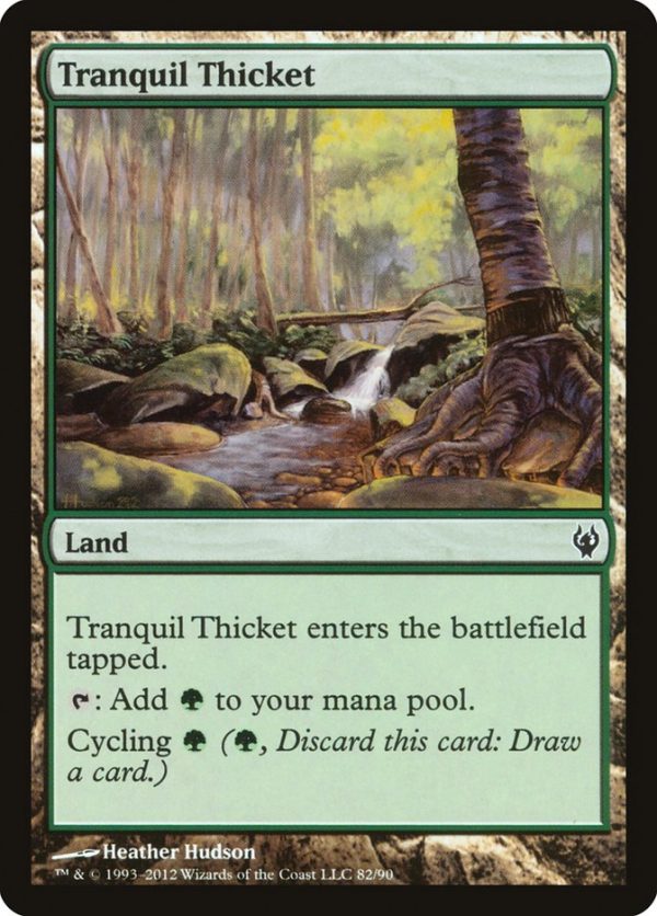 Tranquil Thicket [Duel Decks: Izzet vs. Golgari] Online now