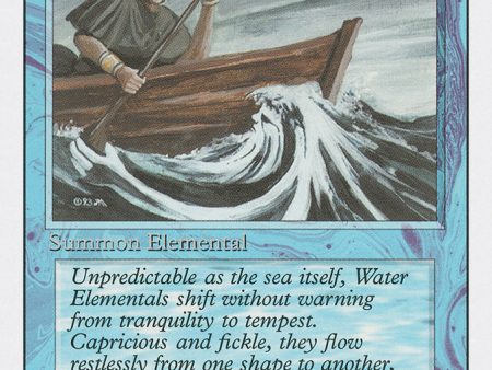 Water Elemental [Revised Edition] Hot on Sale