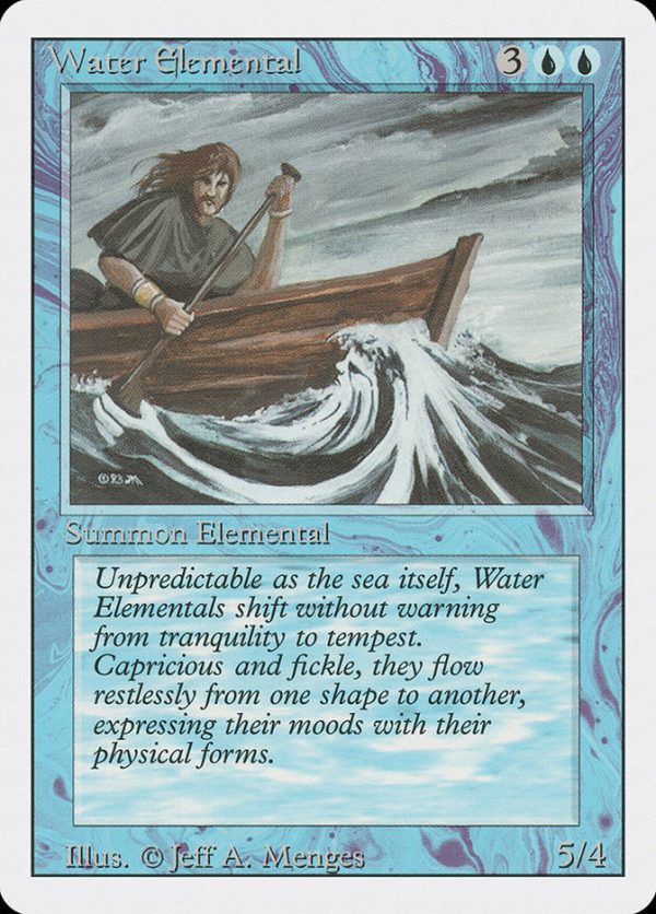 Water Elemental [Revised Edition] Hot on Sale