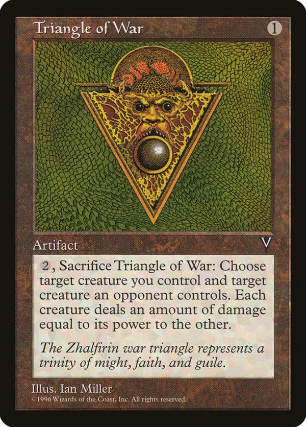 Triangle of War [Visions] For Discount