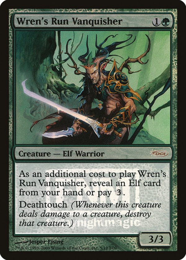 Wren s Run Vanquisher [Friday Night Magic 2009] Discount