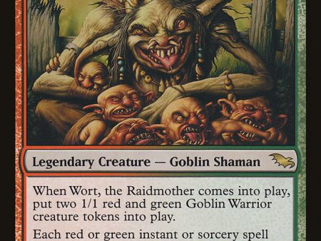 Wort, the Raidmother [Shadowmoor] For Discount