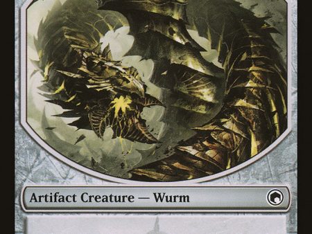 Wurm Token (8 9) [Scars of Mirrodin Tokens] Online Hot Sale