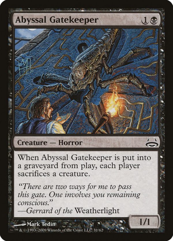 Abyssal Gatekeeper [Duel Decks: Divine vs. Demonic] Discount