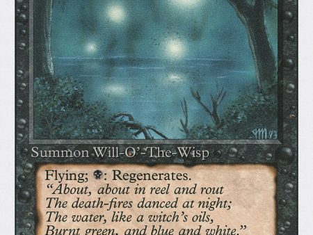 Will-o -the-Wisp [Revised Edition] For Discount