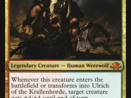 Ulrich of the Krallenhorde    Ulrich, Uncontested Alpha [Eldritch Moon] Hot on Sale