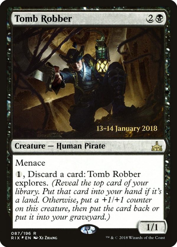 Tomb Robber [Rivals of Ixalan Prerelease Promos] For Sale