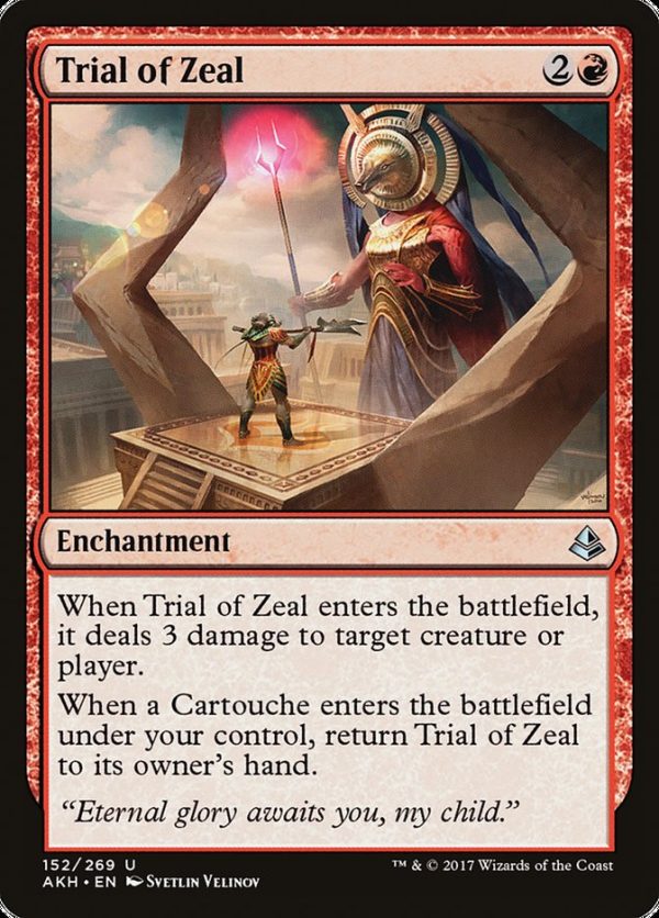 Trial of Zeal [Amonkhet] For Discount