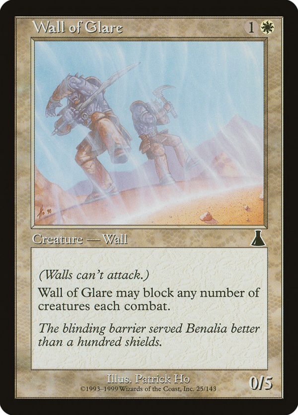 Wall of Glare [Urza s Destiny] For Discount