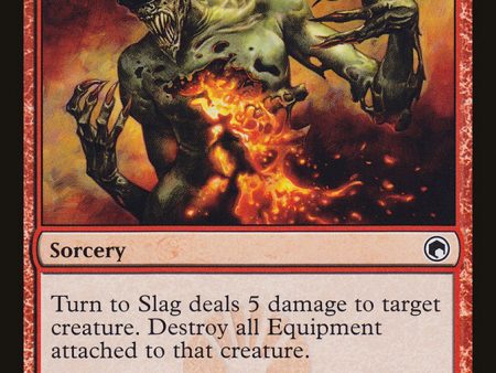 Turn to Slag [Scars of Mirrodin] Discount