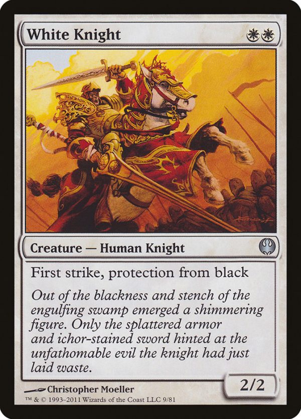 White Knight [Duel Decks: Knights vs. Dragons] on Sale