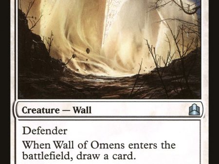 Wall of Omens [Commander 2011] Online Hot Sale