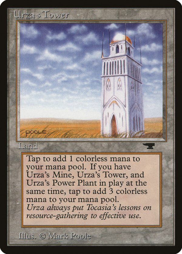 Urza s Tower (Plains) [Antiquities] For Discount