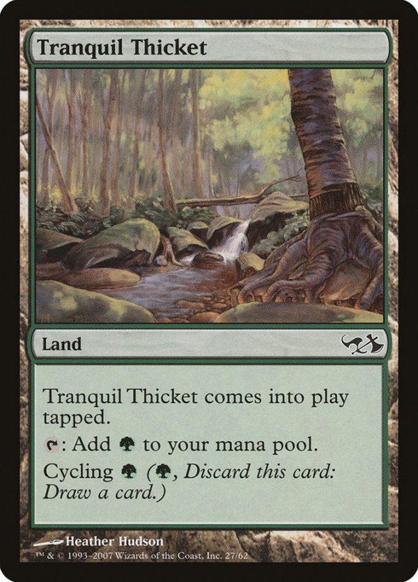 Tranquil Thicket [Duel Decks: Elves vs. Goblins] on Sale