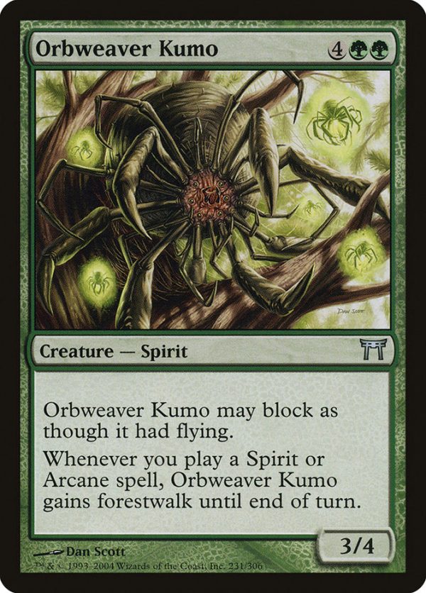 Orbweaver Kumo [Champions of Kamigawa] For Cheap