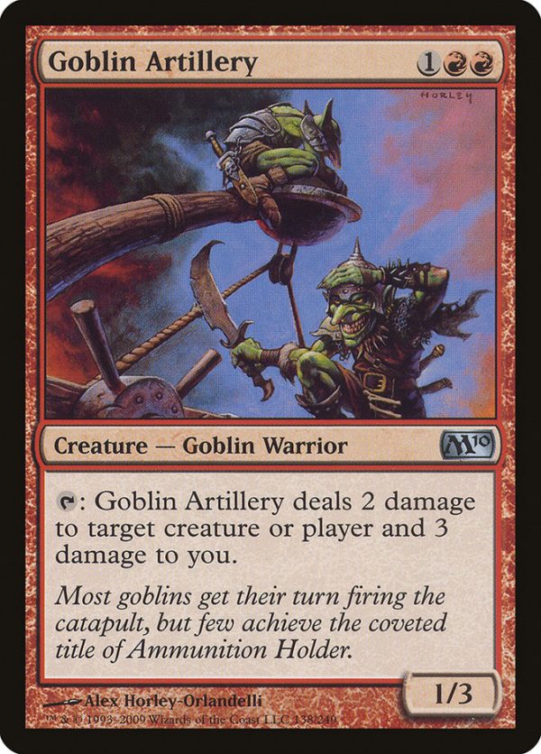 Goblin Artillery [Magic 2010] For Cheap