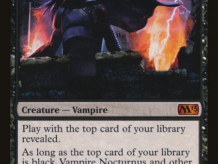 Vampire Nocturnus (Duels of the Planeswalkers Promos) [Duels of the Planeswalkers Promos 2012] Online Sale