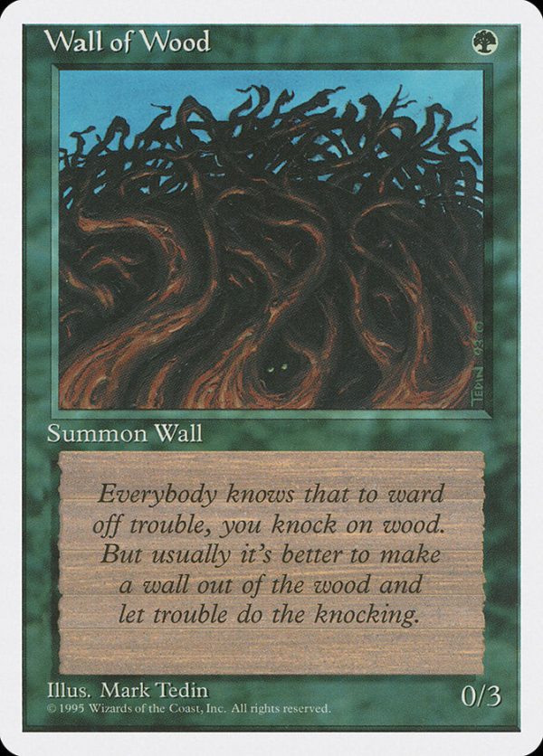 Wall of Wood [Fourth Edition] Online Hot Sale