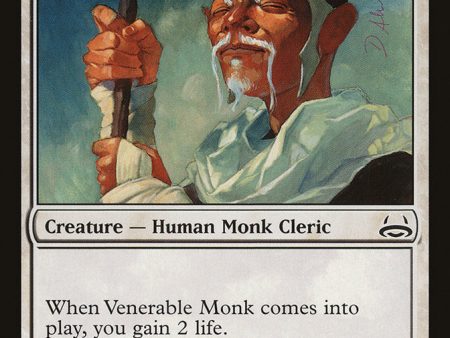 Venerable Monk [Duel Decks: Divine vs. Demonic] Sale