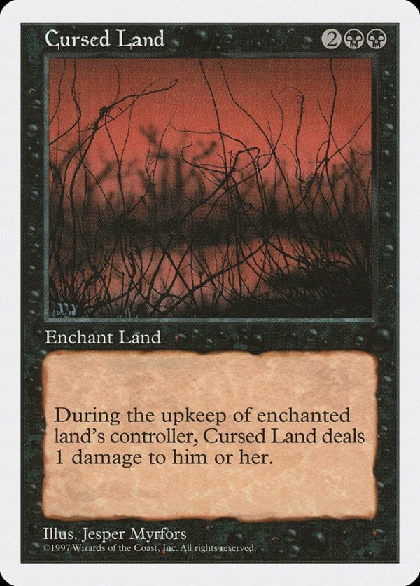 Cursed Land [Fifth Edition] For Discount