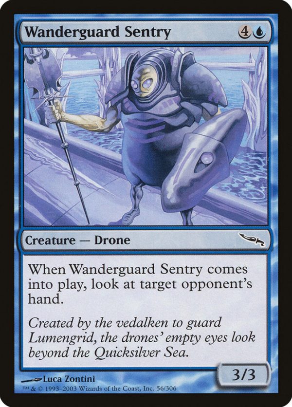 Wanderguard Sentry [Mirrodin] Fashion