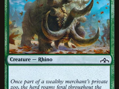 Wild Ceratok [Guilds of Ravnica] on Sale