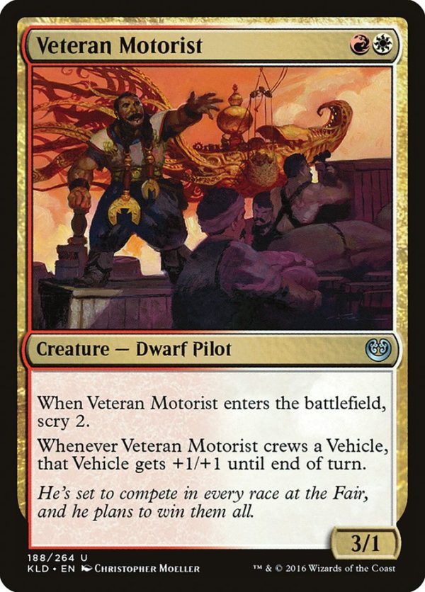 Veteran Motorist [Kaladesh] Sale