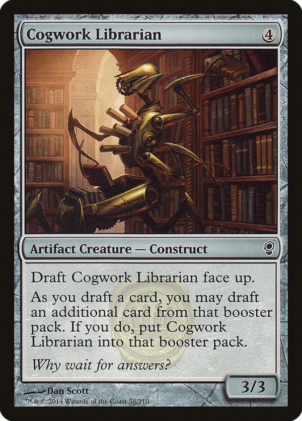 Cogwork Librarian [Conspiracy] Online Hot Sale