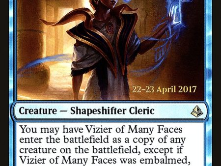 Vizier of Many Faces [Amonkhet Prerelease Promos] Supply