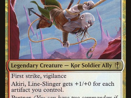 Akiri, Line-Slinger [Commander 2016] For Discount