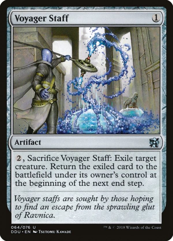 Voyager Staff [Duel Decks: Elves vs. Inventors] Fashion